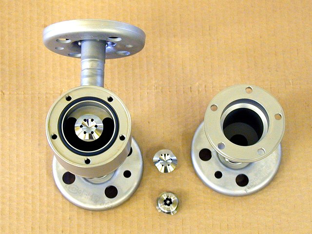 Mélangeur statique pour fluide DN15 à buse interchangeable en acier AISI 316L – 304L pour l'industrie chimique, pharmaceutique. PHOTO2