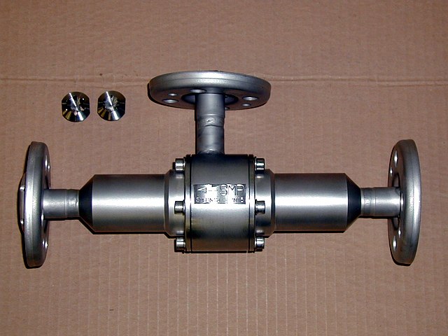 Mélangeur statique pour fluide DN15 à buse interchangeable en acier AISI 316L – 304L pour l'industrie chimique, pharmaceutique.