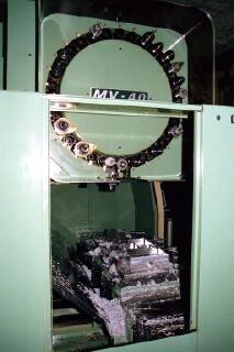 Vertical machining centre